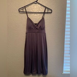 B. Wear Too Gunmetal Grey Cocktail Dress Size Small